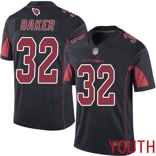 Arizona Cardinals Limited Black Youth Budda Baker Jersey NFL Football 32 Rush Vapor Untouchable